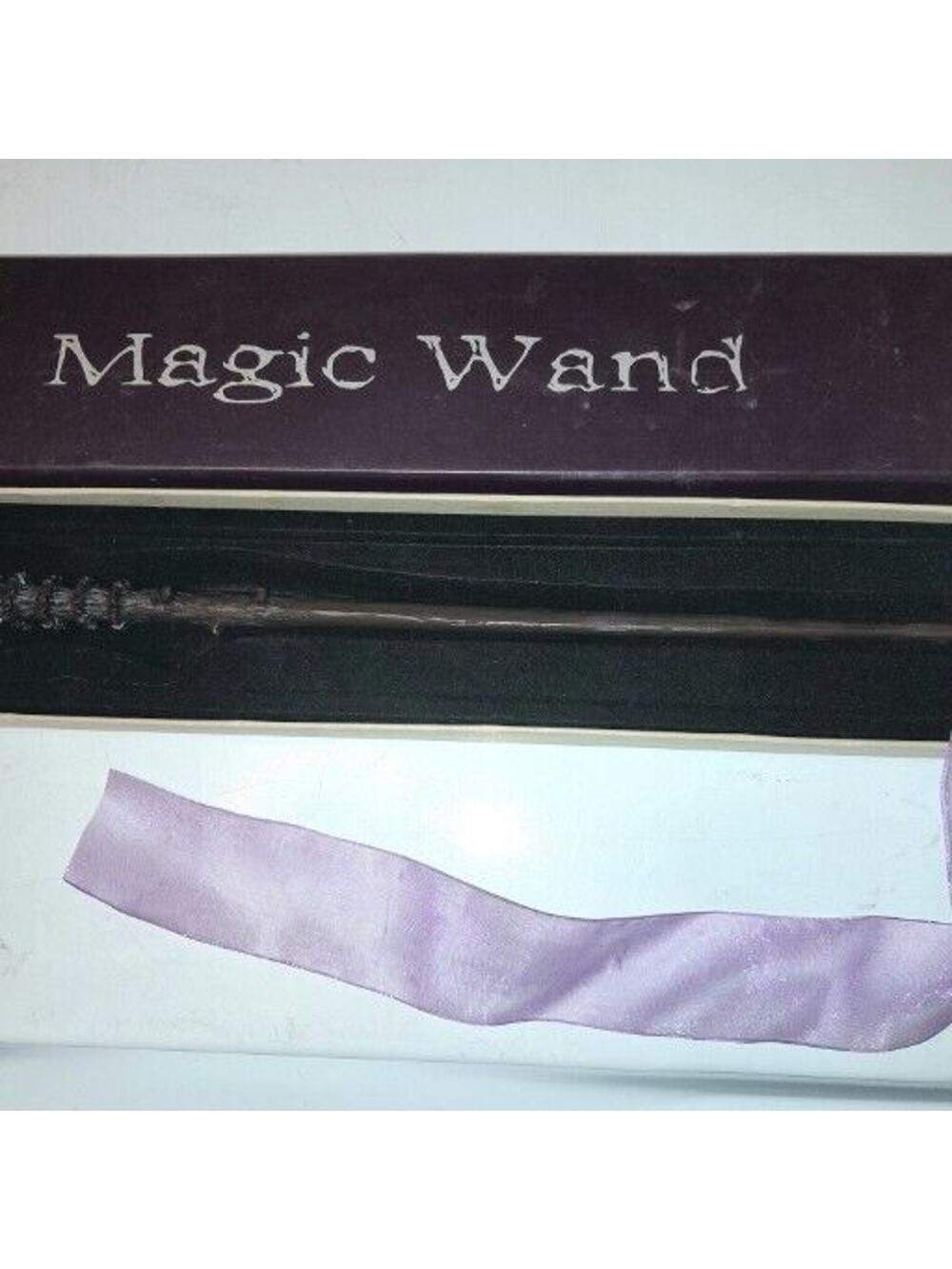 Magic Wizard Wands White Sorcerer  - With Box - New Resin